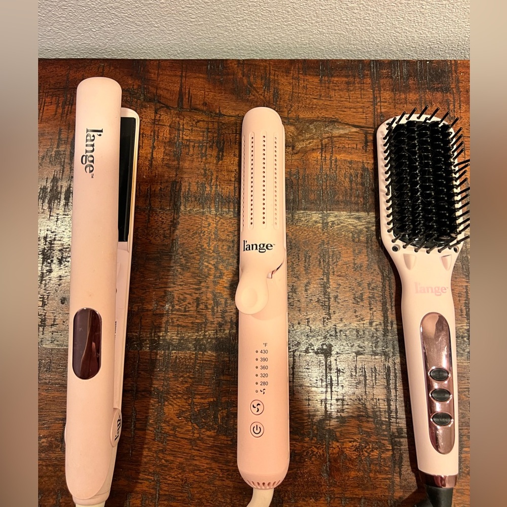 L'ange Pink Hair Styling Set of (3)